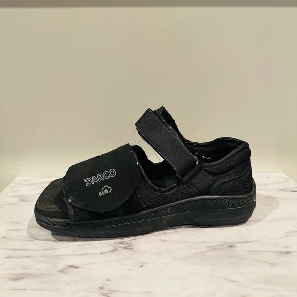 Darco Medsurge Post-op Black Shoe Women’s Large - Picture 1 of 7